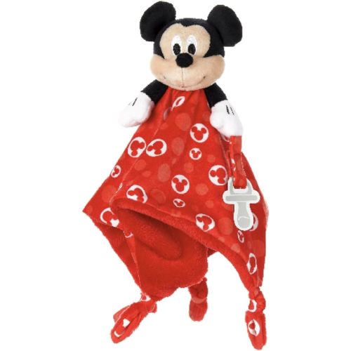 KIDS PREFERRED Disney Baby Mickey Mouse Plush Stuffed Animal Snuggler Lovey Security Blanket 13.18" x 13.18" x 3.5"
