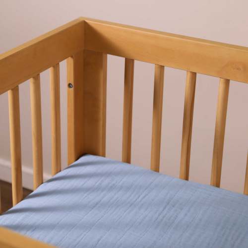 Babyletto Crib Sheet in GOTS Certified Organic Muslin Cotton – Namesake