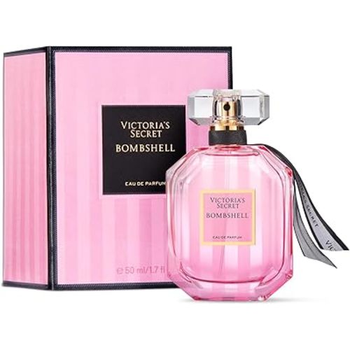 Victoria's Secret Bombshell Eau de Parfum, Women's Perfume, Notes of White Peony, Sage, Velvet Musk, Bombshell Collection (1.7 oz)