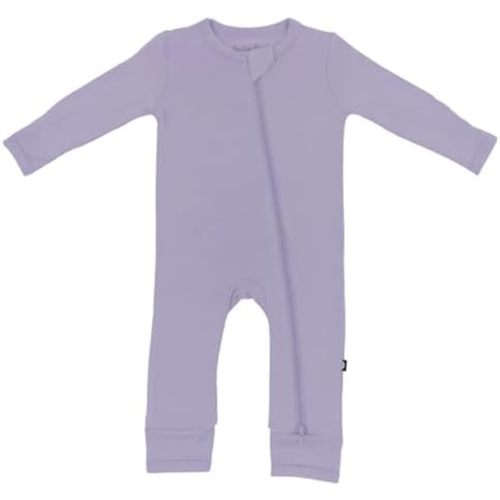 KYTE BABY Unisex Rayon Made From Bamboo Zippered Rompers 0-24 Months