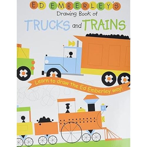 Ed Emberley's Drawing Book of Trucks and Trains