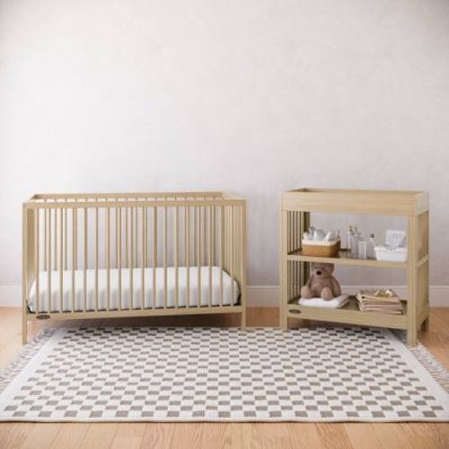 Graco Teddi 5-in-1 Convertible Crib - Driftwood
