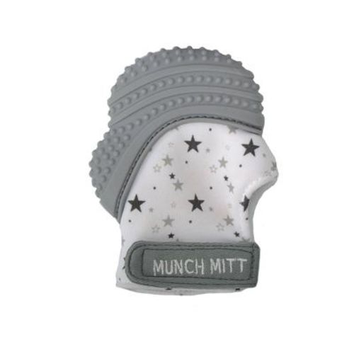 Malarkey Kids Munch Mitt Teether - Mint Green Triangles