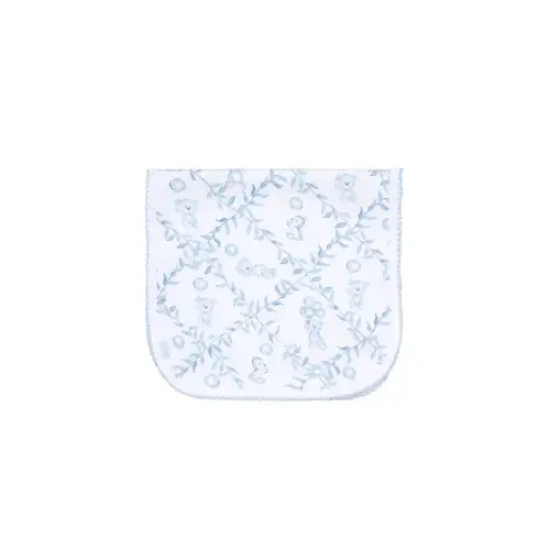 Blue Bears Trellace Burp Cloth