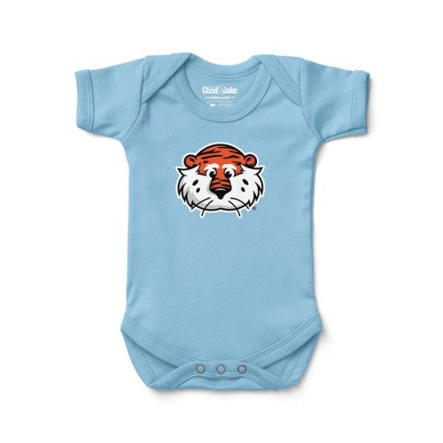 Auburn Tigers Chad & Jake Infant Mascot Bodysuit - Light Blue