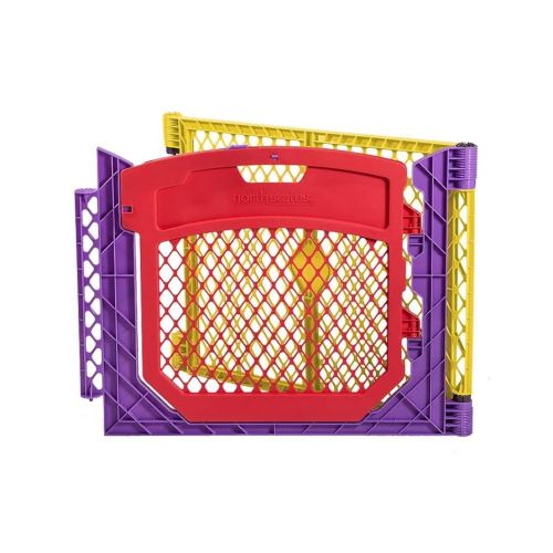 Toddleroo by North States - Superyard Colorplay 2-Panel Door Extension: 65.5 Inch Play Yard Extension with Door - Works with Superyard Playpens - Colorplay