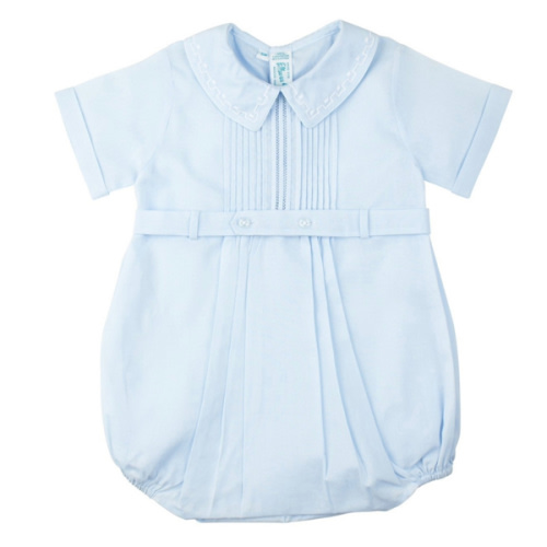 Pintucked Button Belt Creeper | Feltman Brothers