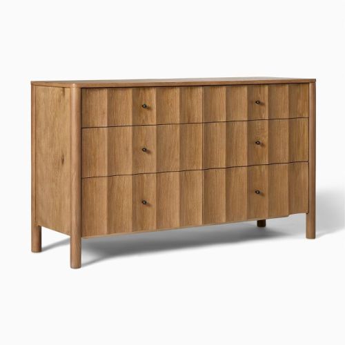 Kids Scalloped 6-Drawer Dresser (56")