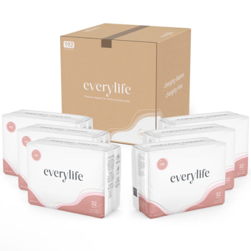 EveryLife Diapers- NEWBORN