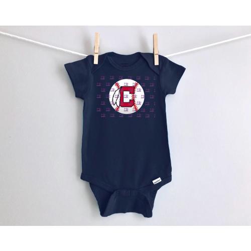 Old-School Cleveland Indians Inspired Bodysuit for Baby Boy