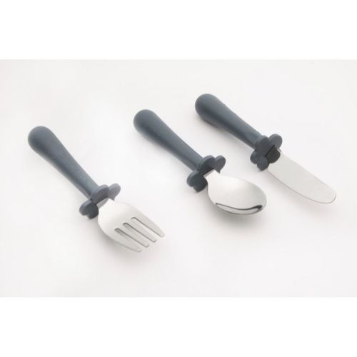Grabease Toddler Silverware Set Forks Spoons And Knives Set Toddler Utensils Feeding Supplies, Bpa And Phthalates-free