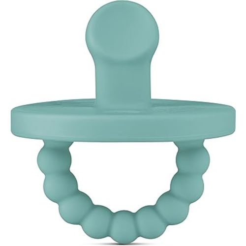 Ryan & Rose Cutie PAT Pacifier Teether (Slant, Seaglass)