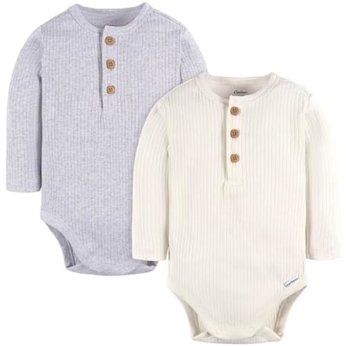 Gerber Unisex Baby Baby Boys' and Baby Girls' 2-pack Bodysuits