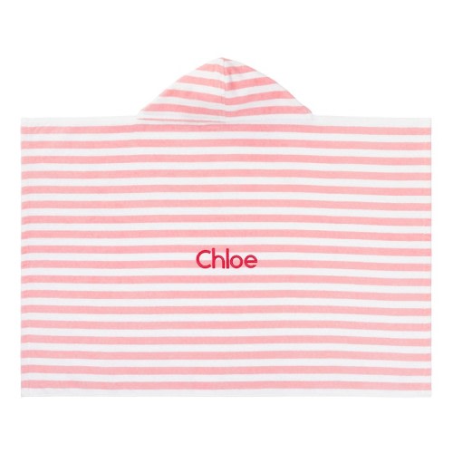 Mini Stripe Baby Beach Hooded Towel