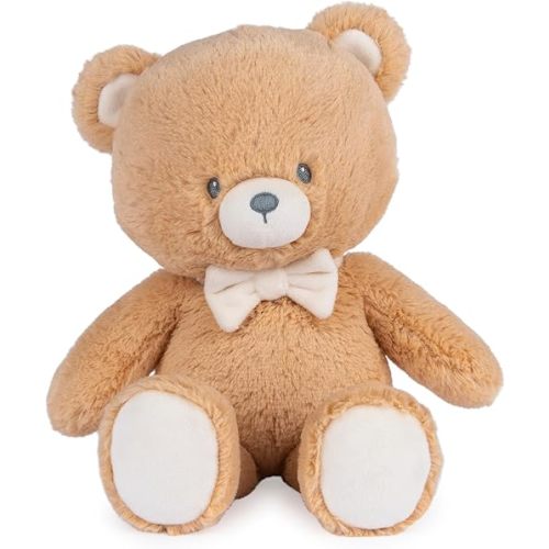 GUND Baby Sustainable Teddy Bear Plush, Stuffed Animal Made from Recycled Materials, Gift for Babies and Newborns, Brown, 13”