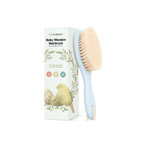 Baby Wooden Hairbrush, Medium