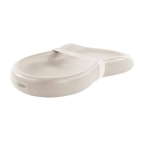 Keekaroo Peanut Changer Baby Vanilla– The Original Made in USA Easy-to-Clean Changing pad and The only Shell Over Foam, Fully Water Repellant