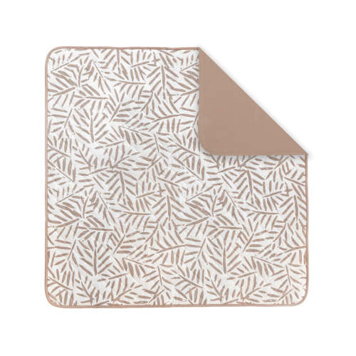 ToddleKind Organic Travel Mat | Modern Nursery | Color SeaShell