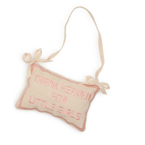Thank Heaven For Little Girls/Boys - Pillow Door Hanger – Mellow Monkey