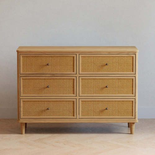 Namesake Marin with Cane 6-Drawer Dresser