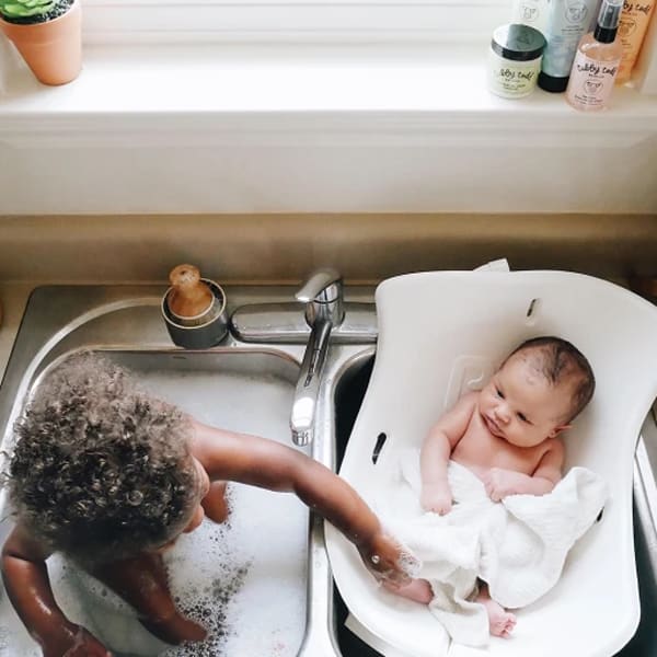 baby's first bath