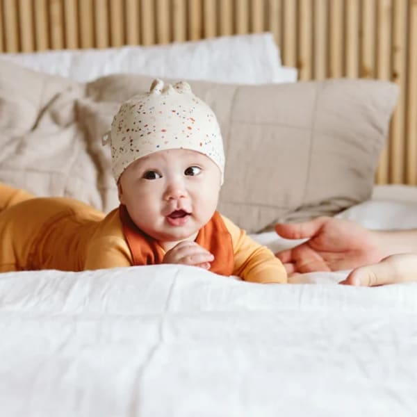 baby lying down