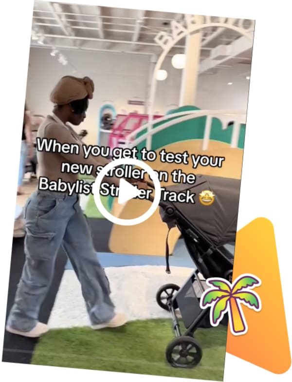 TikTok of stroller track