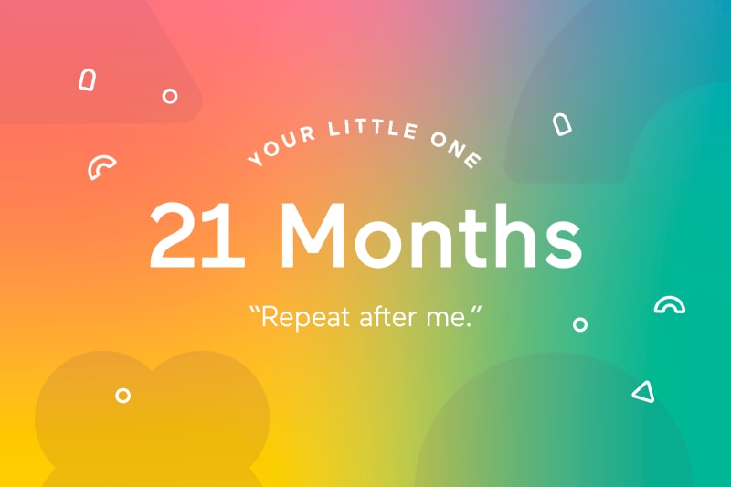 21-Month-Old Toddler: Your Little Copycat