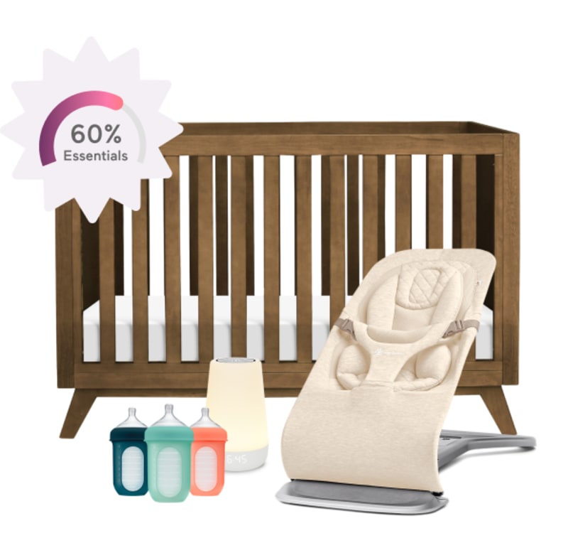 crib with checklist progress