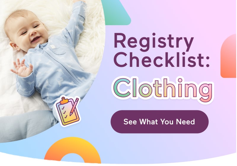 registry checklist: clothing