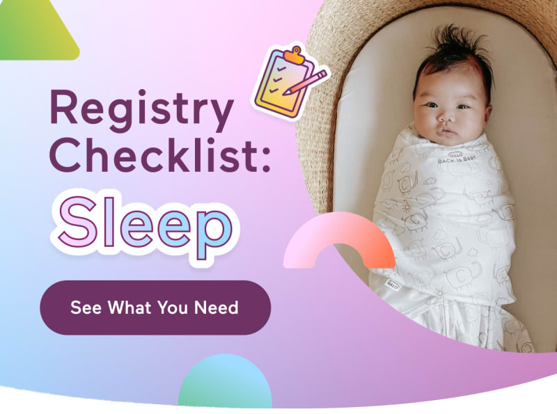 registry checklist: sleeping 