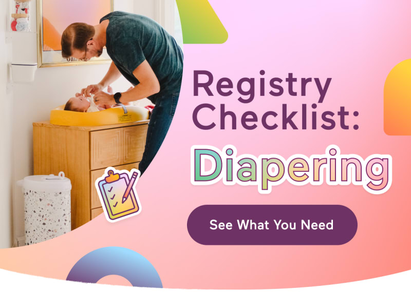 registry checklist: diapering 