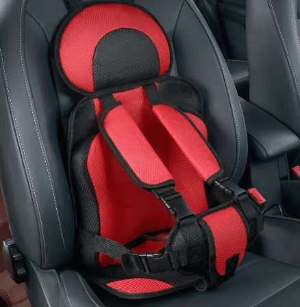 Often called “child safety seats” or “child safety seat mats,” these types of seats are both illegal and extremely dangerous.