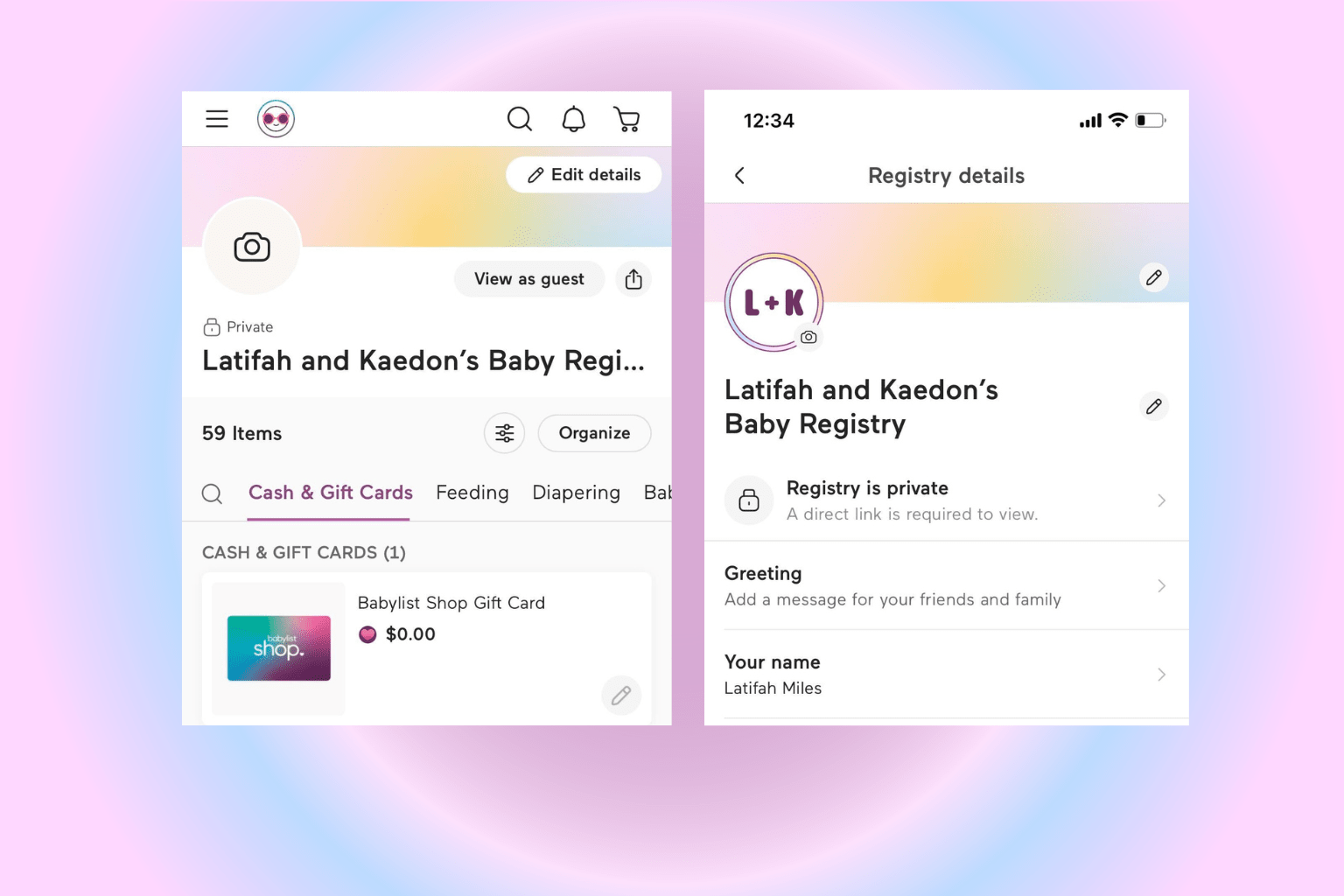 Greeting Screenshot.