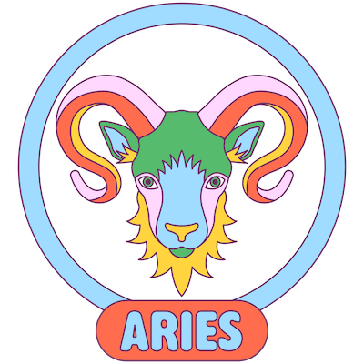 Aries graphic.