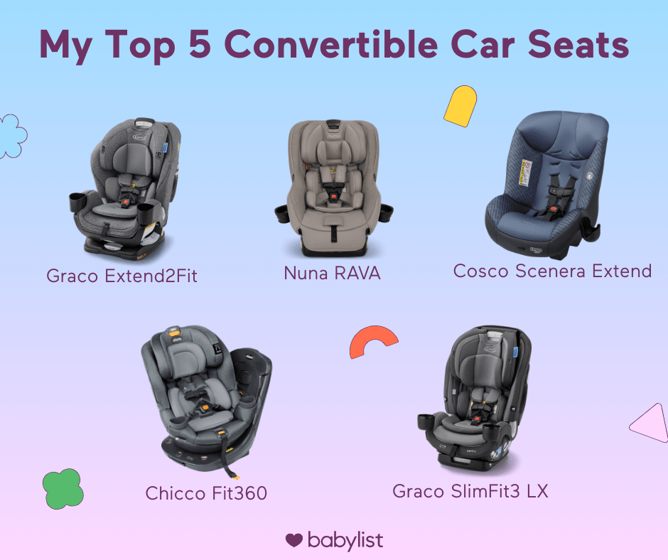 My Top 5 Convertible Car Seats.