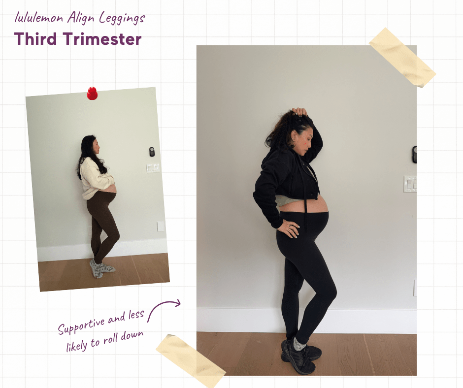 Align leggings: third trimester .