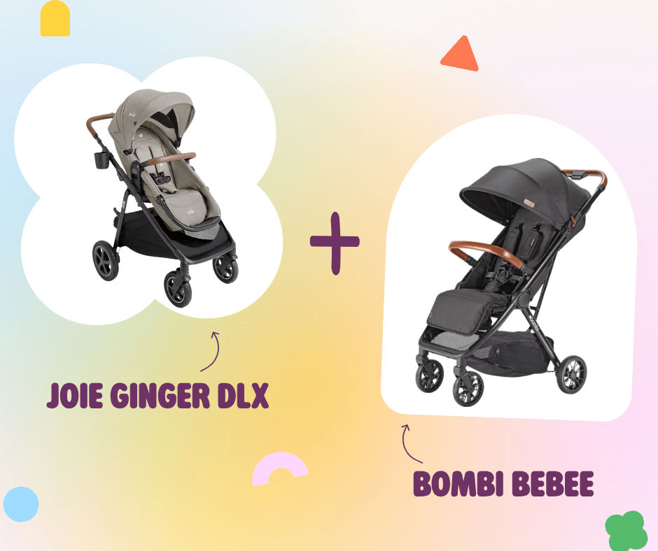 Joie Ginger DLX + Bombi Bēbee V3.