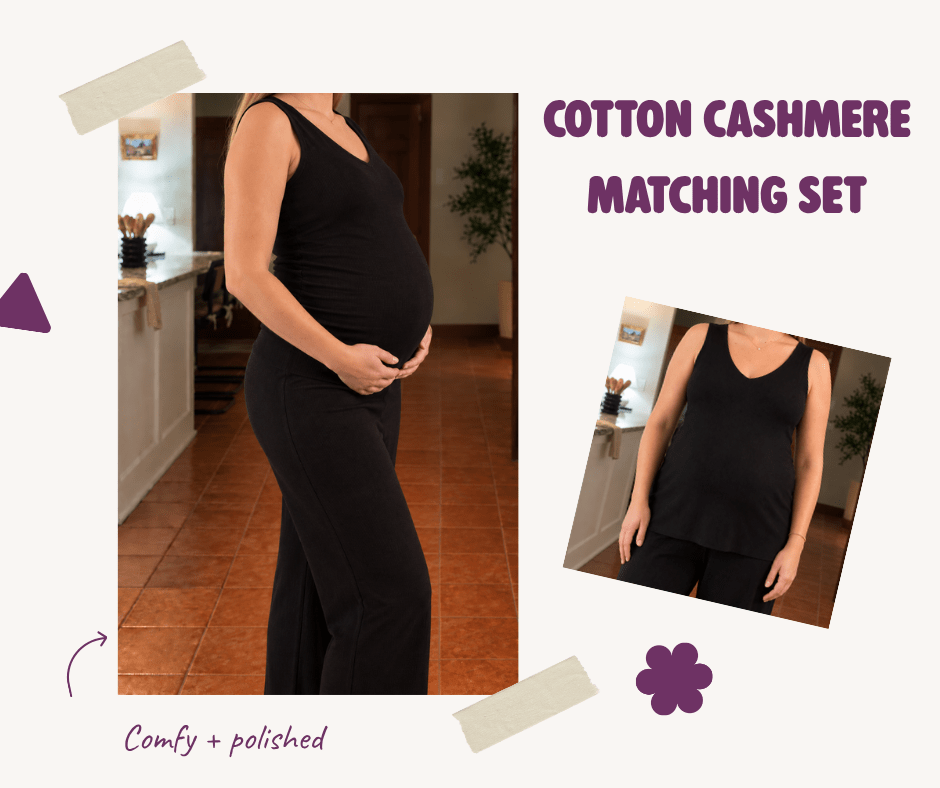 Quince cotton cashmere set.