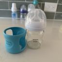 Photo of Philips Avent Glass Natural Bottles silicone sleeve for extra protection thumbnail.