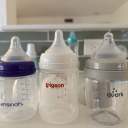  Comparison photo of Lansinoh, Pigeon and Quark; each have similar nipple shapes thumbnail.