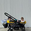 Evenflo Pivot Xplore All-Terrain Stroller Wagon Packed Up  thumbnail.