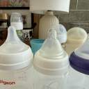 Evenflo Balance+ Wide-Neck bottle nipple compared to Pigeon & Lansinoh thumbnail.