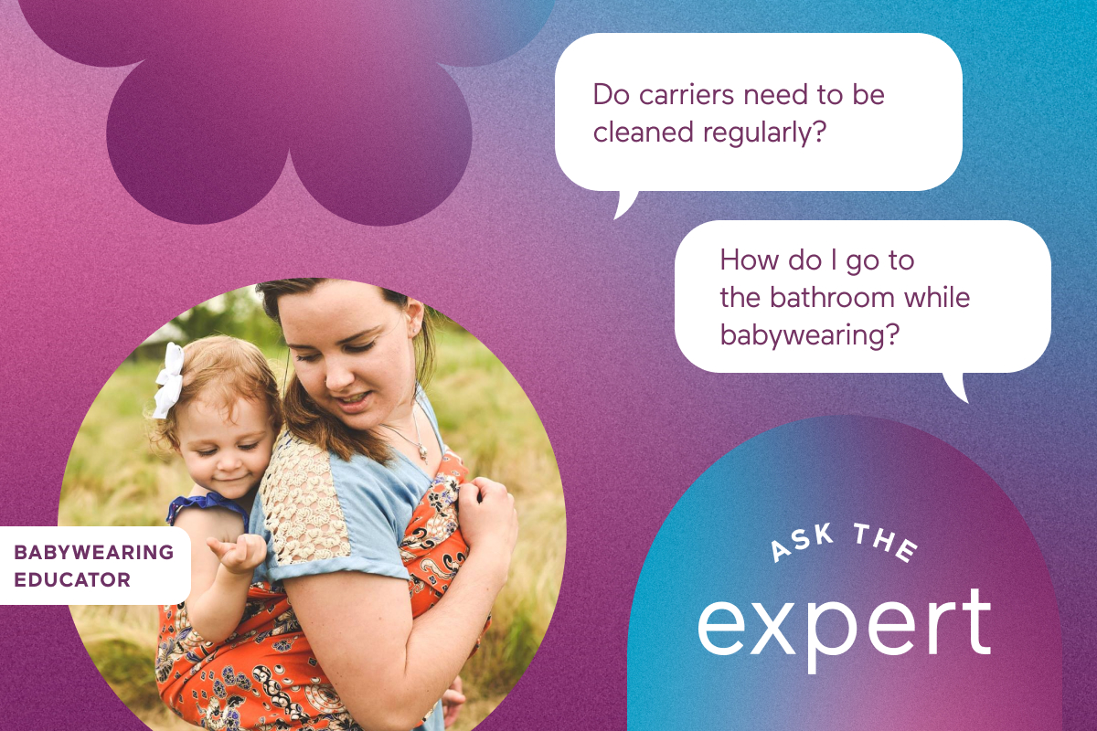 A Babywearing Educator Answers All Your Questions About Babywearing.