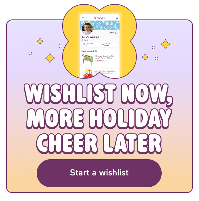 Wishlist now, more holiday cheer later. Start a wishlist