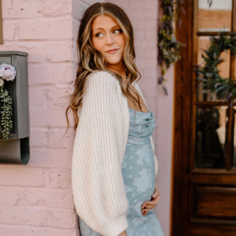 Alana's Baby Registry Photo.