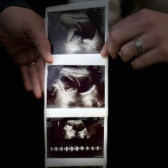 Cassie's Baby Registry Photo.