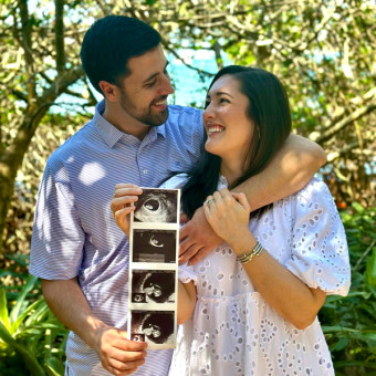 Allison's Baby Registry Photo.