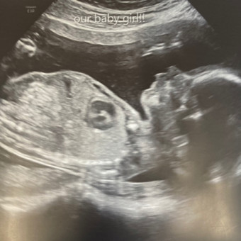 Lindsay's Baby Registry Photo.