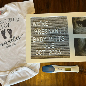 Priscilla's Baby Registry Photo.